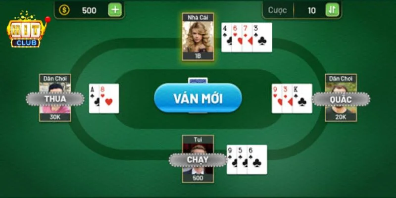 Bài Xì Dách - Game Bài Lá Hitclub Đình Đám Bậc Nhất 2025 4 Các thể thức chơi Poker tại Hitclub rất đa dạng.