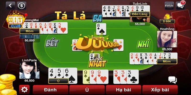 Game Bài Tá Lả Hitclub: Chi Tiết Lối Chơi Cho Tân Thủ Nhập Môn 2 Game bài tá lả tại Hitclub được yêu thích bởi lối chơi cuốn hút, nhanh gọn.